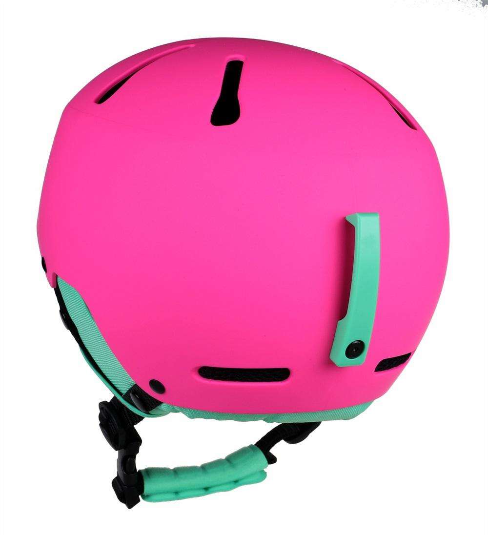 Casco da neve per bambini e ragazzi con protezione della testa colorata con marchio CE