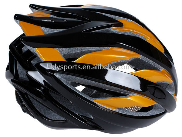 Nuovo design a 2 strati con stampa PC colorata di sicurezza per bicicletta/casco da ciclismo per adulti