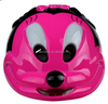 Casco da scooter per bambini con topo animale rosa personalizzato adorabile per bicicletta per bambini