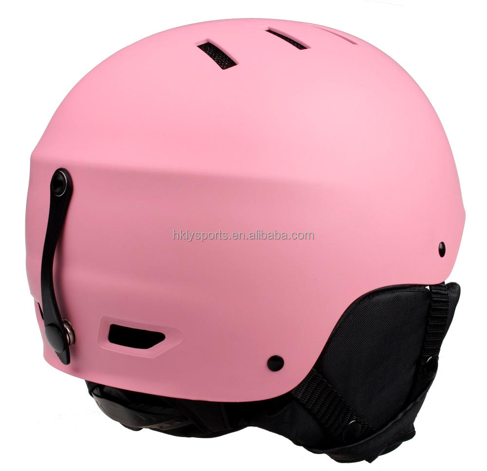 Casco da snowboard per sport sulla neve con rivestimento in ABS colorato CE all'aperto per adulti