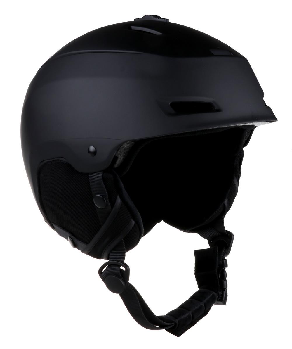 Casco da neve protettivo colorato personalizzato per casco da sci e snowboard per adulto nero
