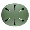 Casco di sicurezza per pattinaggio a rotelle per bambini/conforme agli standard/Jiangmen Shengtao verde