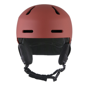 Caschi da snowboard per sport sulla neve per adolescenti e adulti e casco da sci all'aperto rosso