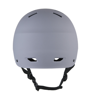 Casco da pattinaggio per bicicletta da skateboard in ABS di sicurezza CE / CPSC grigio