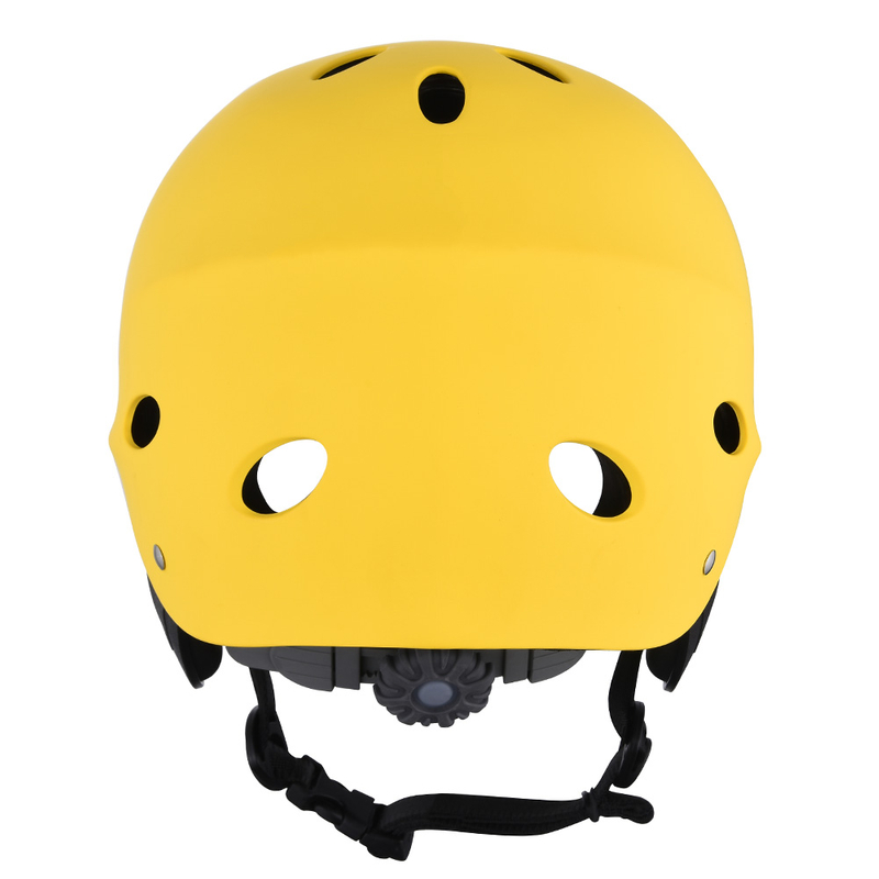 Casco popolare degli sport acquatici di rafting giallo delle coperture dell'ABS con Ce