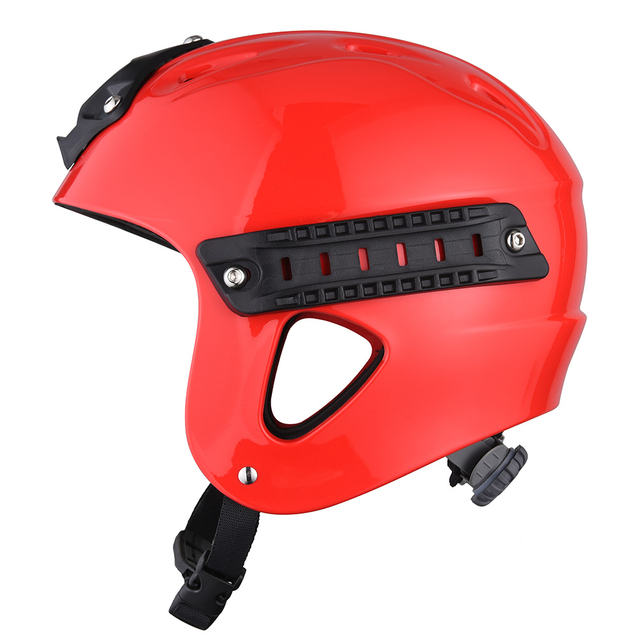 Casco di sicurezza per kayak leggero in ABS Rafting Casco per sport acquatici morbidi in vendita