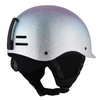 Casco da sci per adulti certificato CE all'ingrosso Casco da sci per scooter elettrico di sicurezza per sci per adulti Bianco