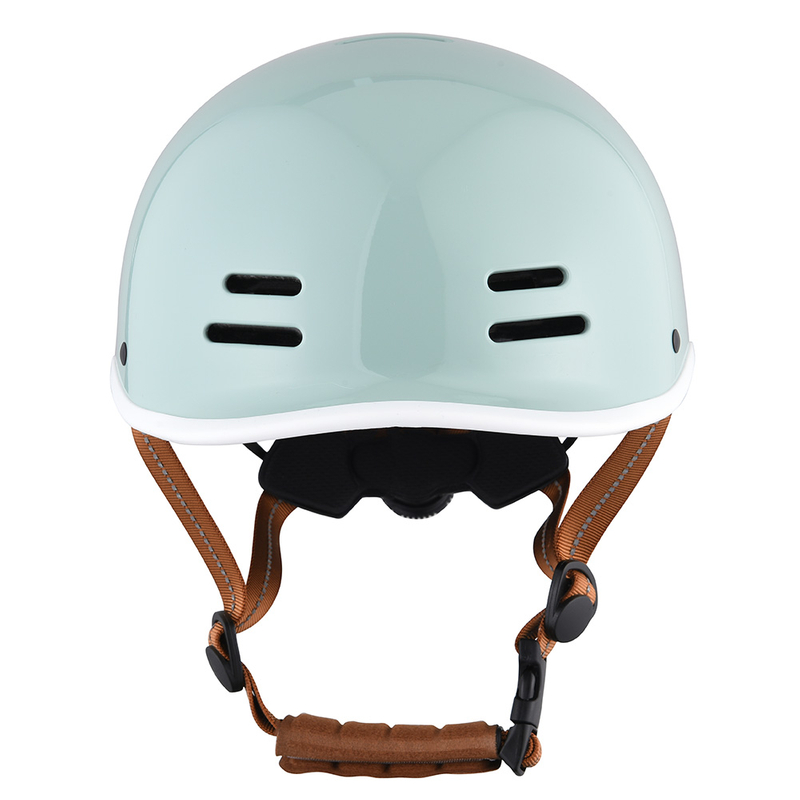 Casco da skateboard per scooter elettrico di sicurezza per skateboard per adulti certificato CE all'ingrosso per verde adulto
