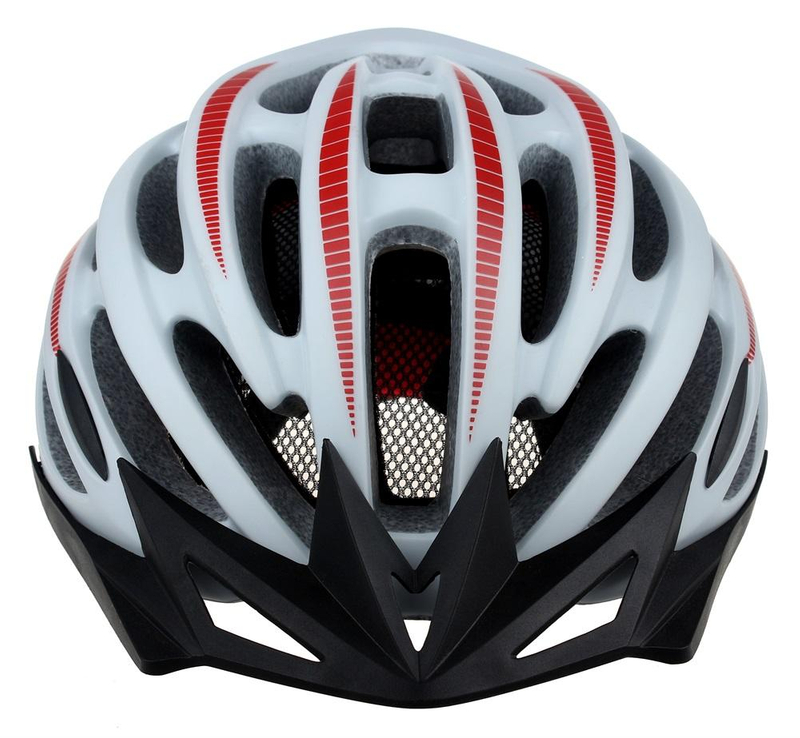 Casco da bici omologato CE Casco da bicicletta per adulti Casco da ciclismo in-mold con visiera