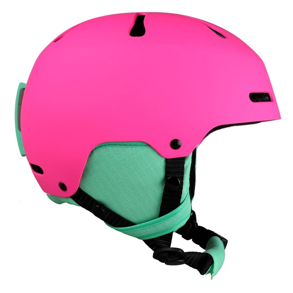 Casco da neve per bambini e ragazzi con protezione della testa colorata con marchio CE