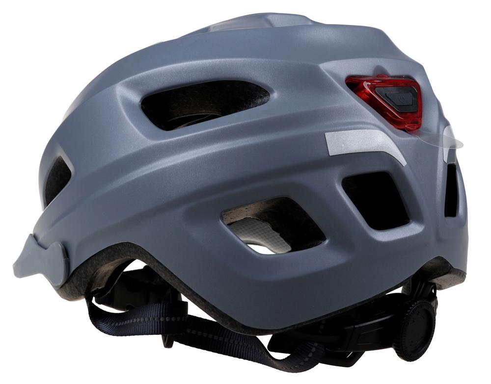 Casco da bici leggero di sicurezza per esterni Casco da bicicletta protettivo con luce a LED per adulti