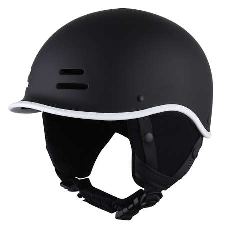 Casco da sci per adulti certificato all'ingrosso CE Skiboard Skiboard Safety Scooter Ski Board Casco per il nero adulto
