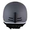 Casco da sci per adulti certificato CE all'ingrosso Casco da sci per scooter elettrico di sicurezza per snowboard per adulti Grigio