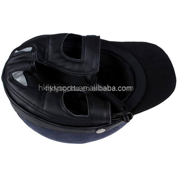 Casco equestre da equitazione Shengtao LY28 di alta qualità con calotta in ABS rivestito in super fibra