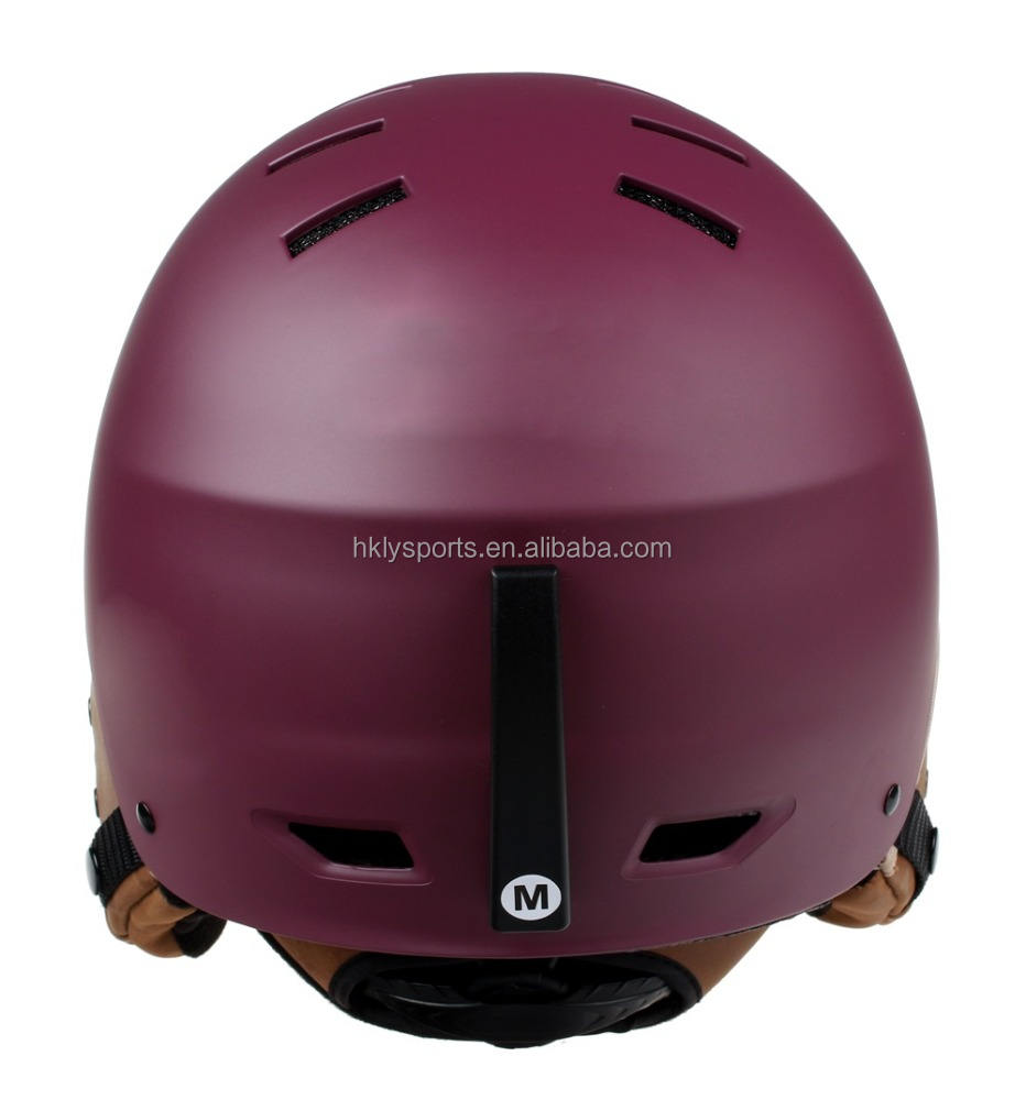 Casco da sci in ABS Casco protettivo per pattinaggio su ghiaccio per sport sulla neve con approvazione CE ASTM
