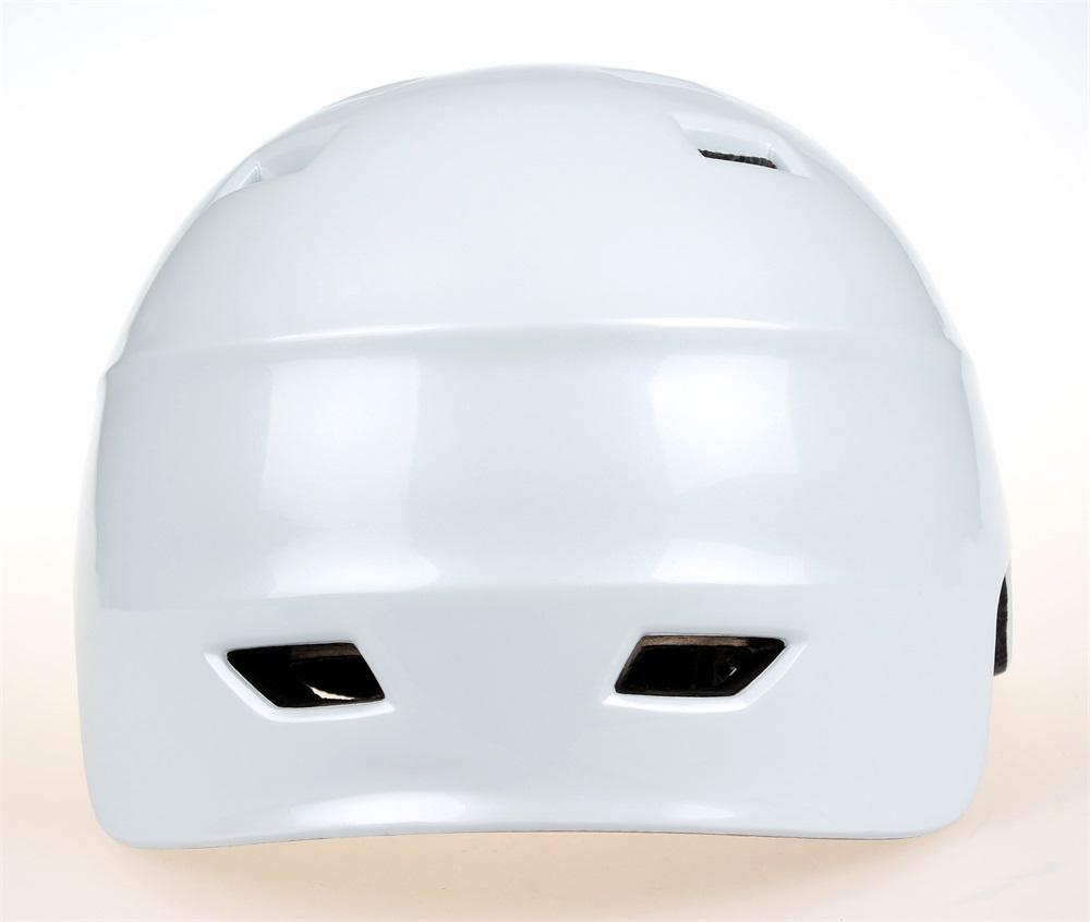 Casco da skate in-mould con calotta in PC regolabile per bicicletta da skateboard