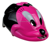 Casco da scooter per bambini con topo animale rosa personalizzato adorabile per bicicletta per bambini