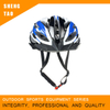 Casco da bicicletta classico bianco blu, casco da ciclismo leggero