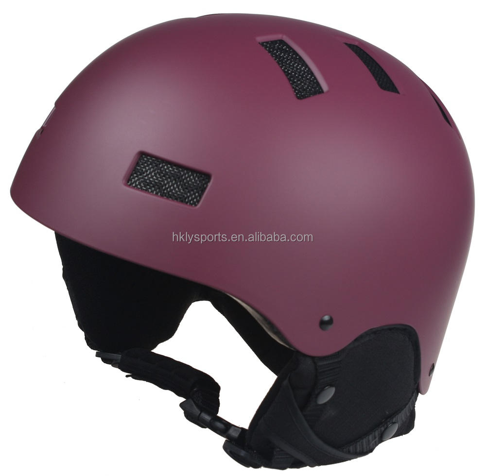 Calotta in ABS certificata CE ASTM con materiale di rivestimento in EPS e sci Casco da sci sportivo Casco per sport invernali Casco da sci Caschi da snowboard
