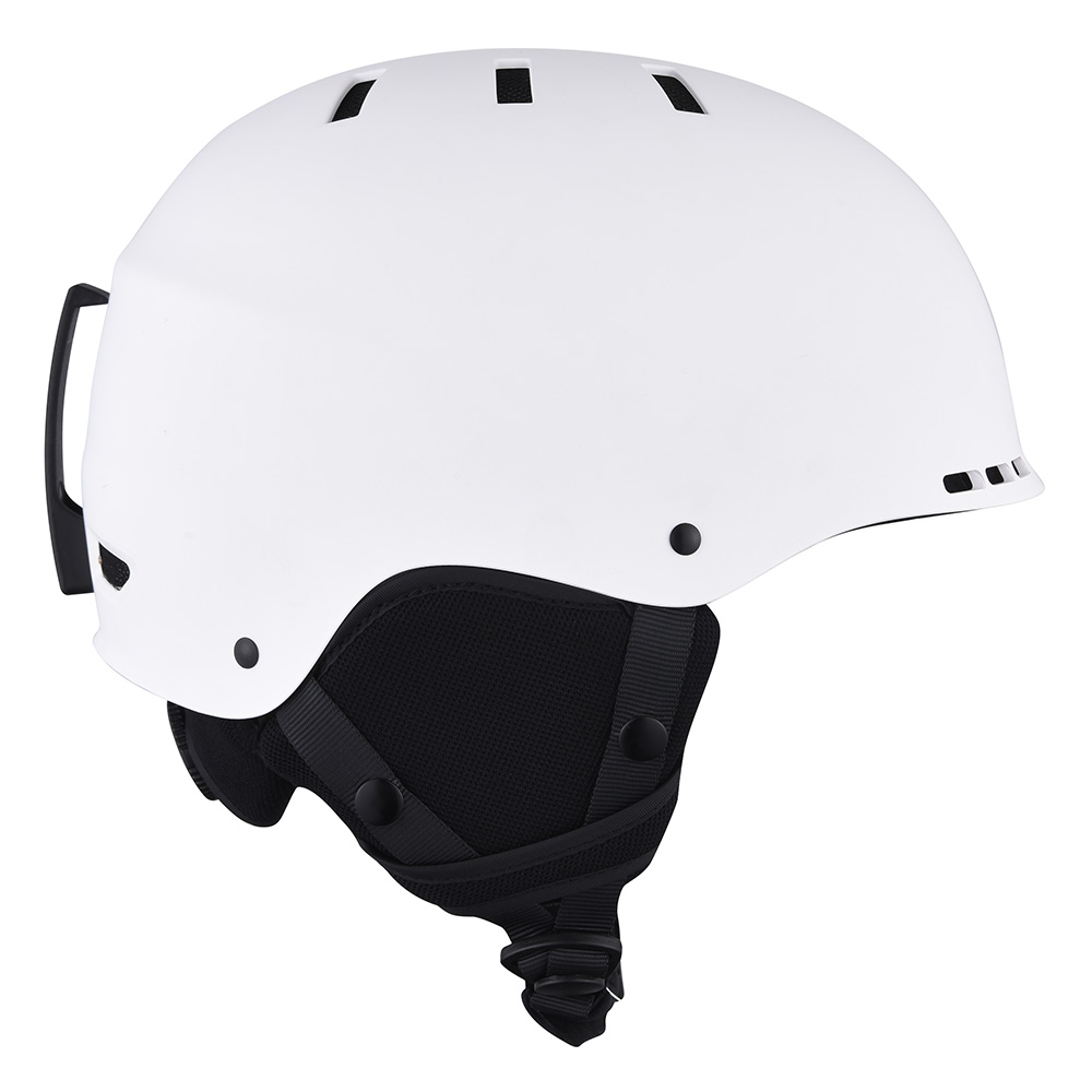 casco da sci giallo