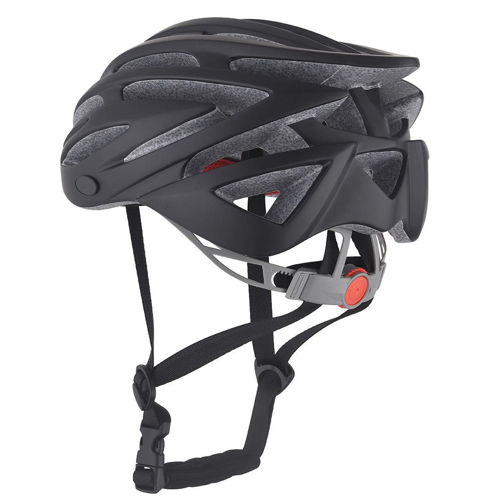 Casco da bici omologato CE Casco da bicicletta Casco da ciclismo in-mold con visiera 