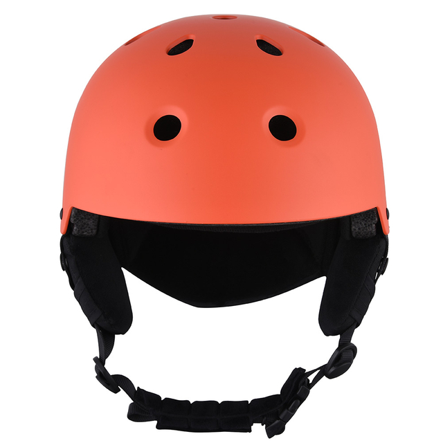 Casco da sci da neve con calotta in ABS certificato CE Casco da sci rosso