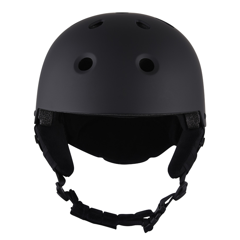 Casco da sci da neve con calotta in ABS con certificazione CE Casco da sci nero