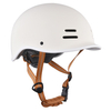 Casco da pattinaggio per adulti certificato CE all'ingrosso Casco da skate per scooter elettrico di sicurezza per skateboard per adulto bianco