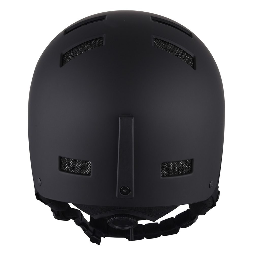 Sci invernale professionale all'aperto Snowboard rimovibile Casco da sci da neve con certificazione CE ASTM Sicurezza per uomo, donna, gioventù Caschi da sci neri