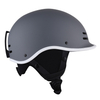 Casco da sci per adulti certificato CE all'ingrosso Casco da sci per scooter elettrico di sicurezza per snowboard per adulti Grigio