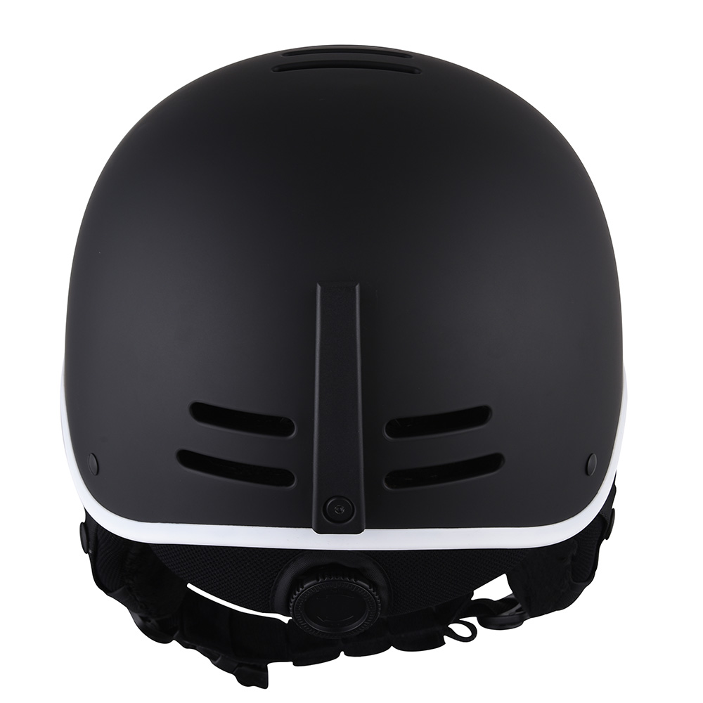 Casco da sci per adulti certificato all'ingrosso CE Skiboard Skiboard Safety Scooter Ski Board Casco per il nero adulto