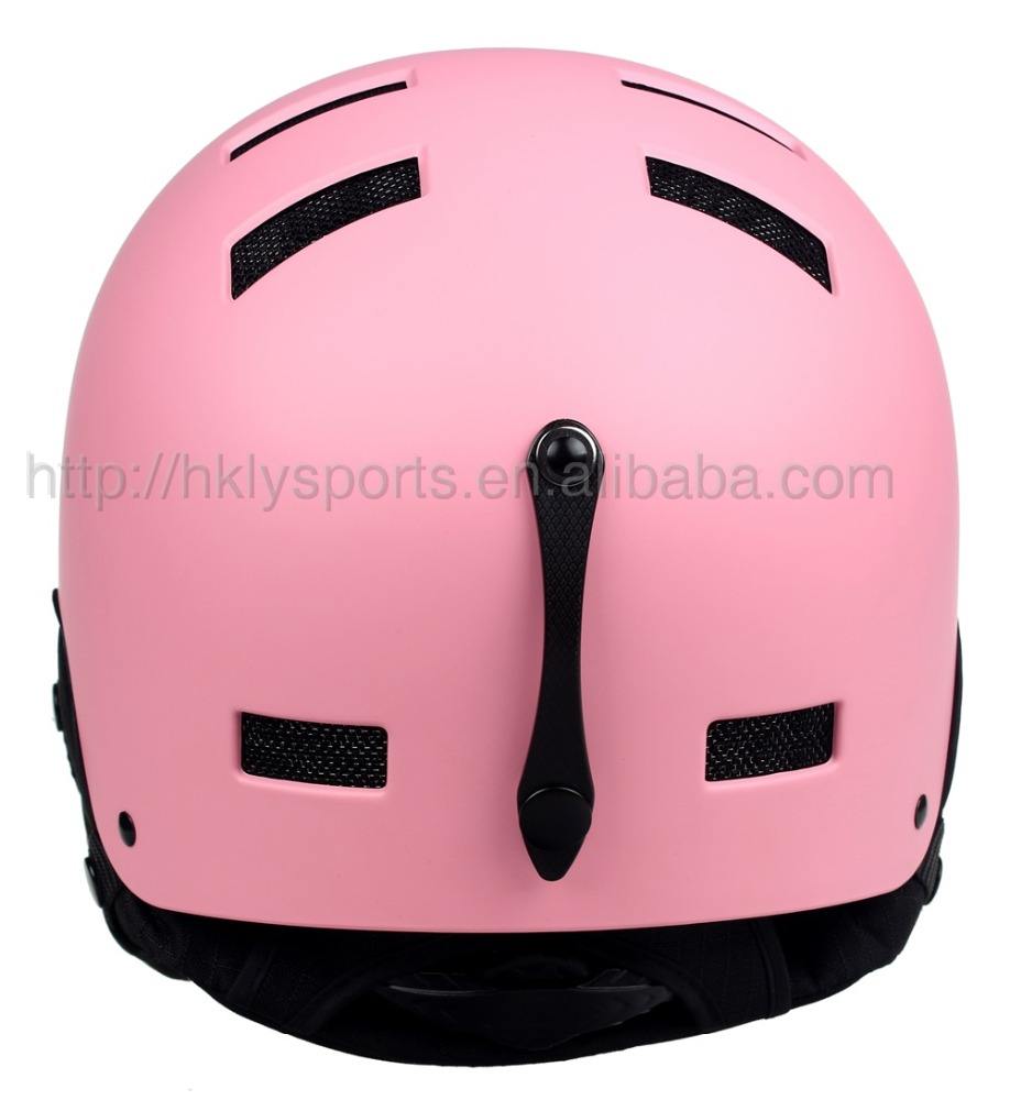 Casco convertibile per sport sulla neve Casco da sci personalizzato con fodera in pile