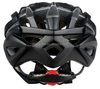 Shengtao Prezzo di fabbrica ST938B In-mold Fibra di carbonio 1 strato PC + Casco sportivo da bicicletta sportivo EPS nero con fibbia ITW
