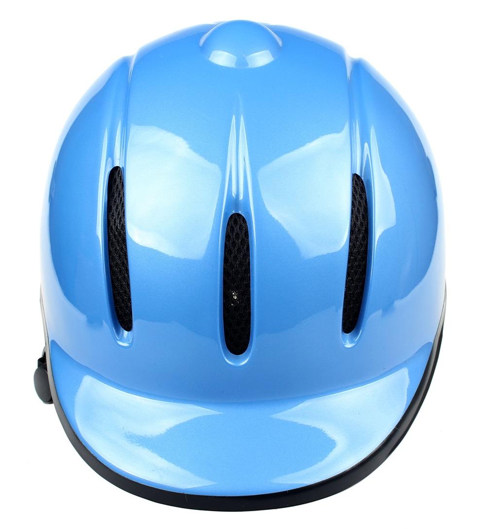 Calotta rivestita in pelle Elegante casco equestre Casco protettivo da equitazione