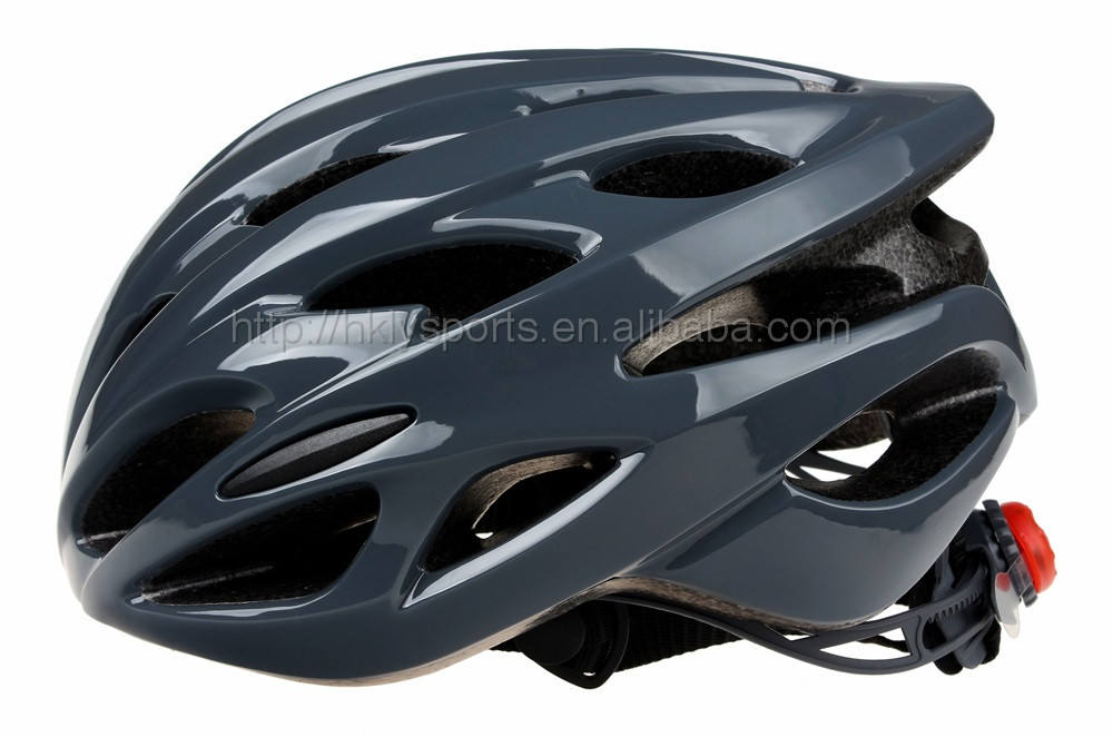 Casco da bici all'ingrosso Casco da bici per adulti alla moda con luce per bici a LED