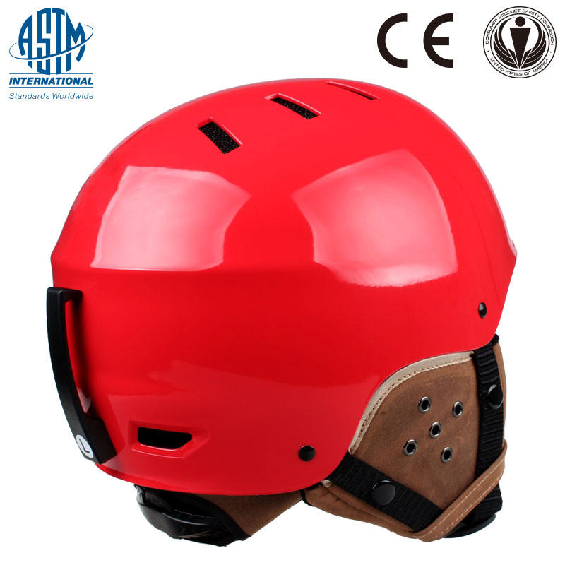 Casco da sci con guscio esterno in ABS, casco da sci da snowboard