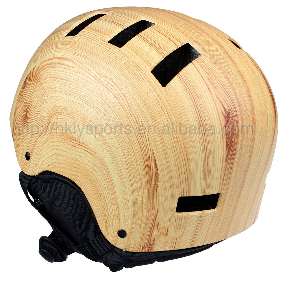 Casco sportivo con effetto trasferimento d'acqua Casco da sci di sicurezza personalizzato