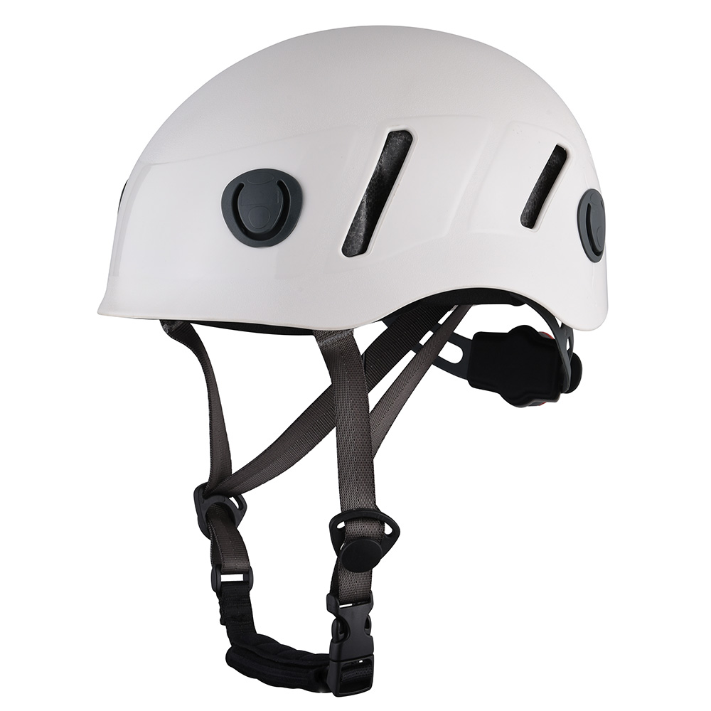 Casco di sicurezza per alpinismo/arrampicata su roccia/sport estremi Bianco