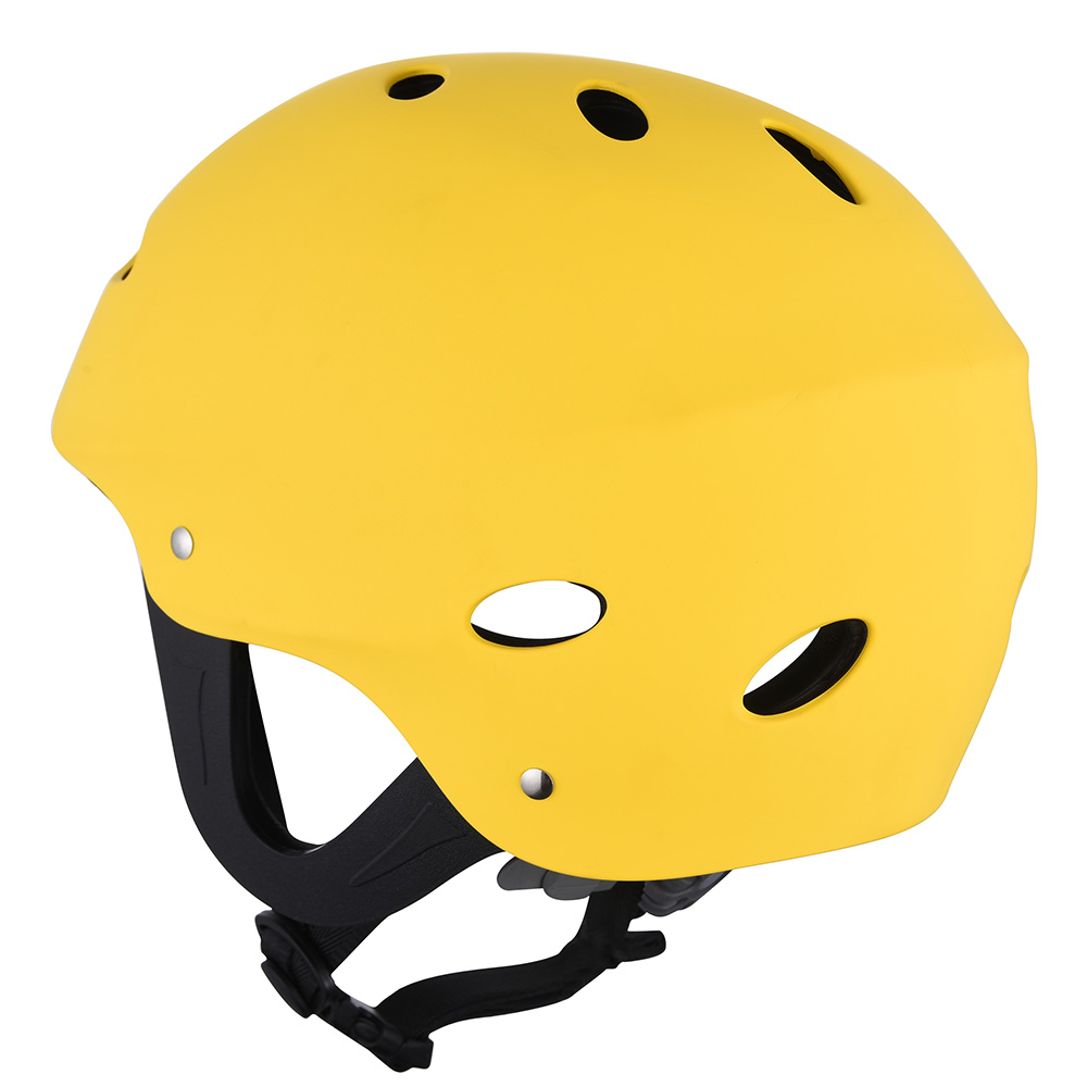 casco da canoa bianco e nero