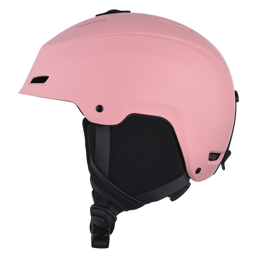 Casco da neve protettivo colorato personalizzato per casco da sci e snowboard per adulti Rosa