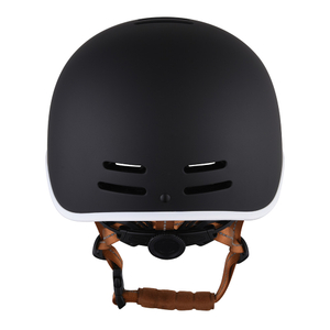 Casco da pattinaggio per adulti certificato CE all'ingrosso Casco da skateboard per scooter elettrico di sicurezza per adulti Nero