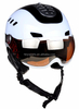 Sport invernali sulla neve Sci Pattinaggio Casco da sci per adulti in-mould con vetro