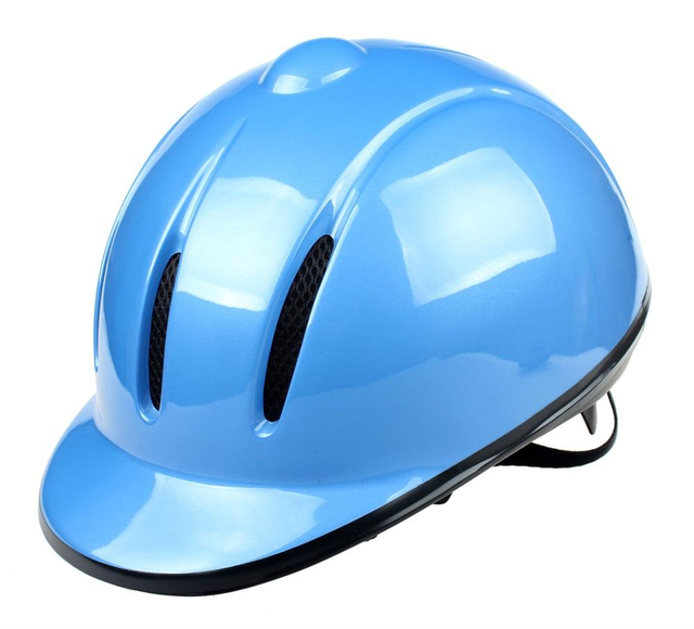 Calotta rivestita in pelle Elegante casco equestre Casco protettivo da equitazione
