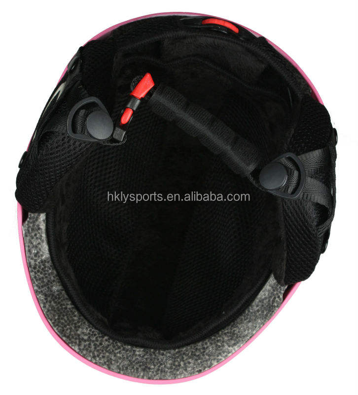 Casco da neve Casco da sci personalizzato in materiale ABS con visiera