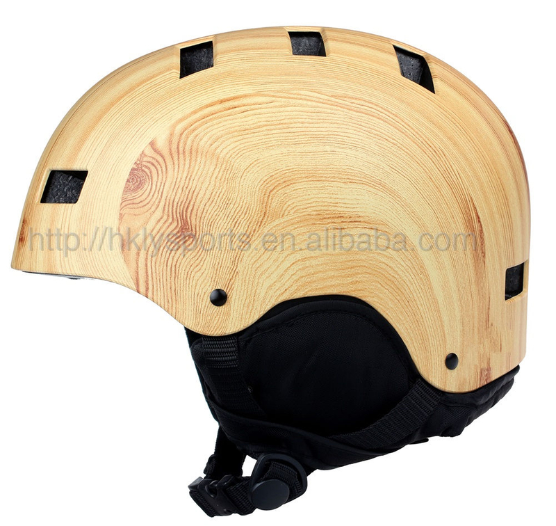 Casco sportivo con effetto trasferimento d'acqua Casco da sci di sicurezza personalizzato