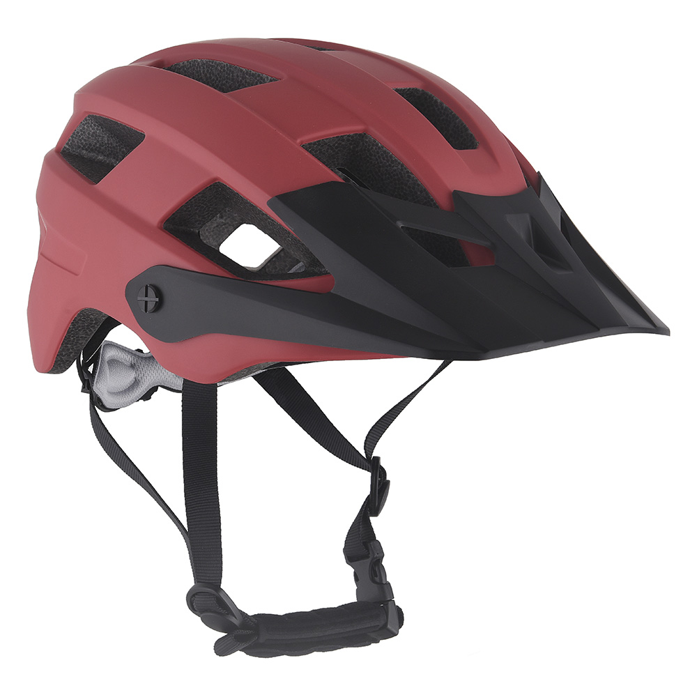 Casco da bici Casco da ciclismo per mountain bike per sport ciclistici all'aperto rosso