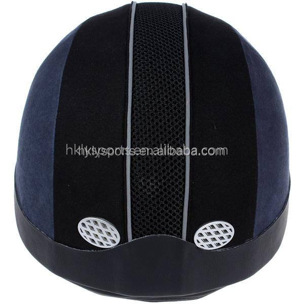 Casco equestre da equitazione Shengtao LY28 di alta qualità con calotta in ABS rivestito in super fibra