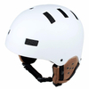 Casco da sci da neve con calotta protettiva in ABS CE ASTM e fodera in EPS con paraorecchie in pelle