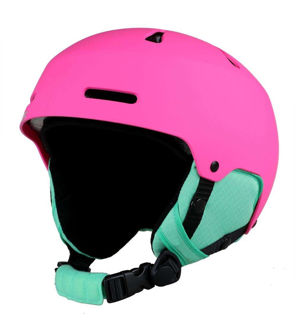 Casco da neve per bambini e ragazzi con protezione della testa colorata con marchio CE