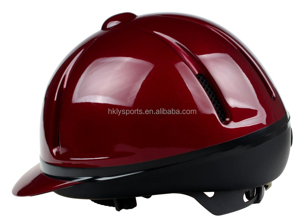 Prodotti per cavalli Casco da equitazione di sicurezza per cavalli sportivi personalizzati per corse di tubi